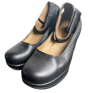 Fly London Yala Trendy Ankle Strap Wedges Size 37